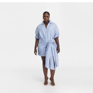 KBB by KAHLANA The Tie Waist Shirtdress